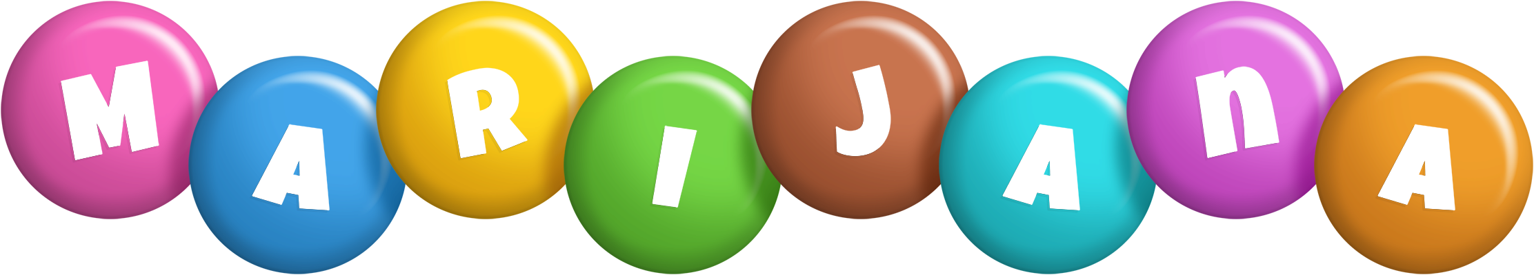 Marijana candy logo