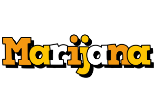 Marijana cartoon logo