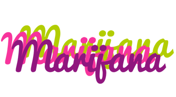 Marijana flowers logo