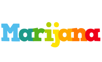 Marijana rainbows logo