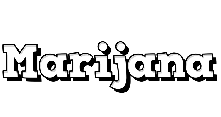 Marijana snowing logo