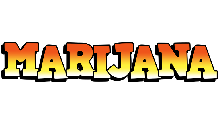 Marijana sunset logo