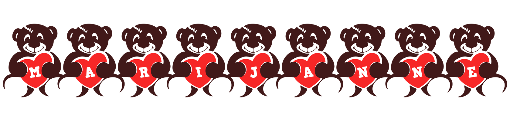 Marijanne bear logo