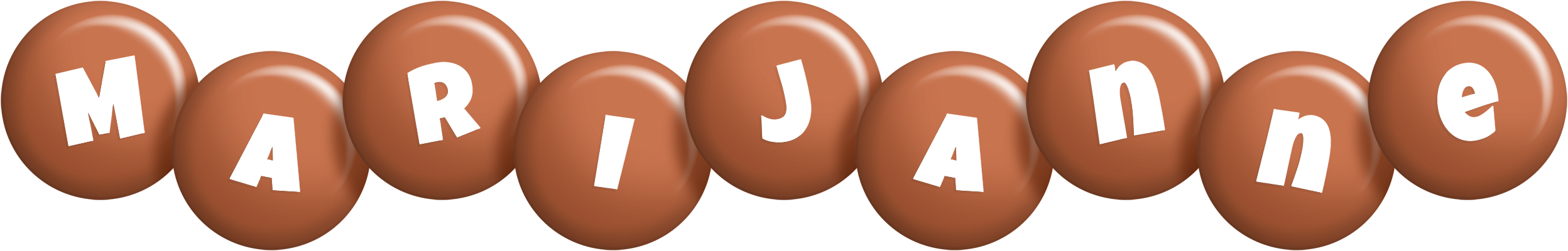 Marijanne candy-brown logo