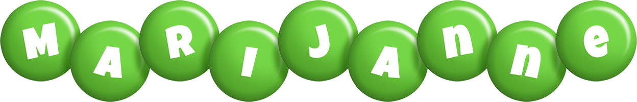 Marijanne candy-green logo