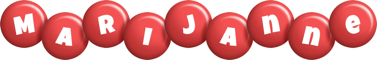 Marijanne candy-red logo