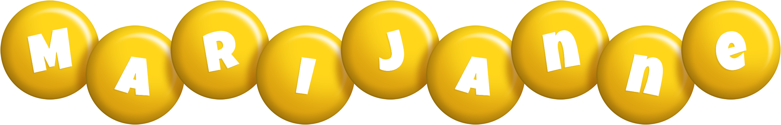 Marijanne candy-yellow logo