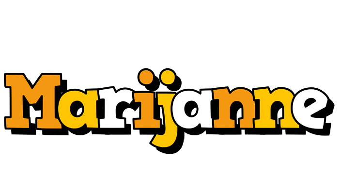 Marijanne cartoon logo