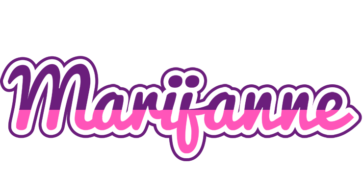 Marijanne cheerful logo