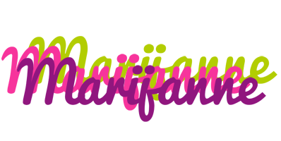 Marijanne flowers logo