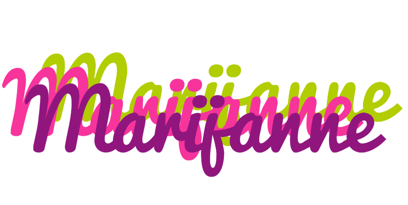 Marijanne flowers logo