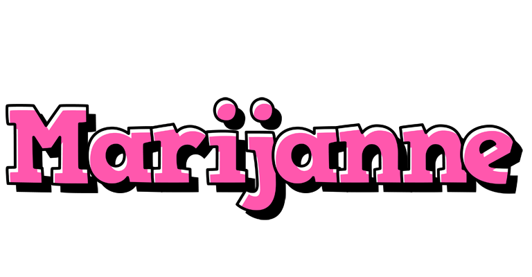 Marijanne girlish logo
