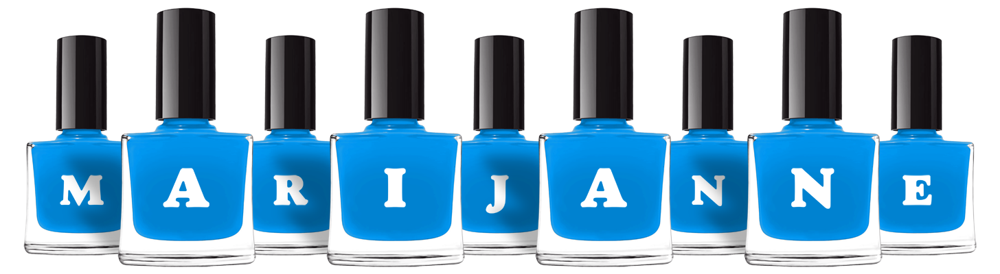 Marijanne glossy logo