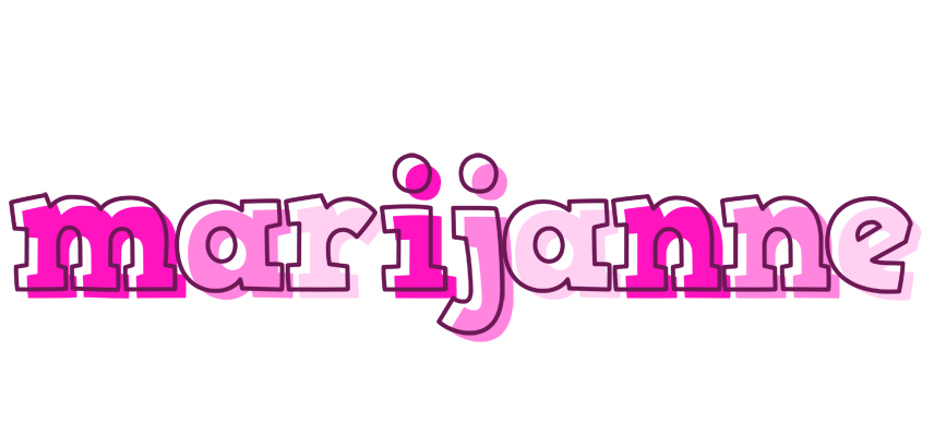 Marijanne hello logo