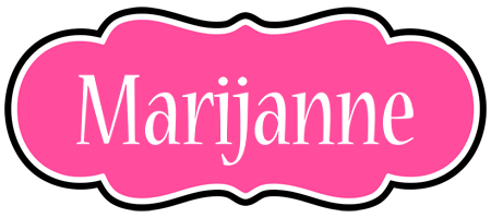 Marijanne invitation logo