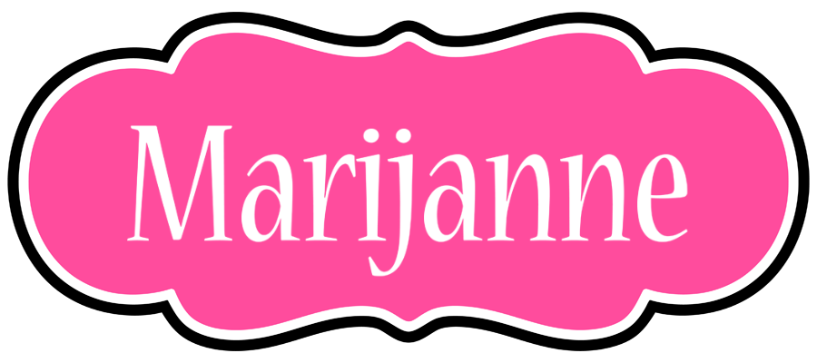 Marijanne invitation logo