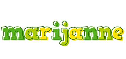 Marijanne juice logo