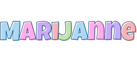 Marijanne pastel logo