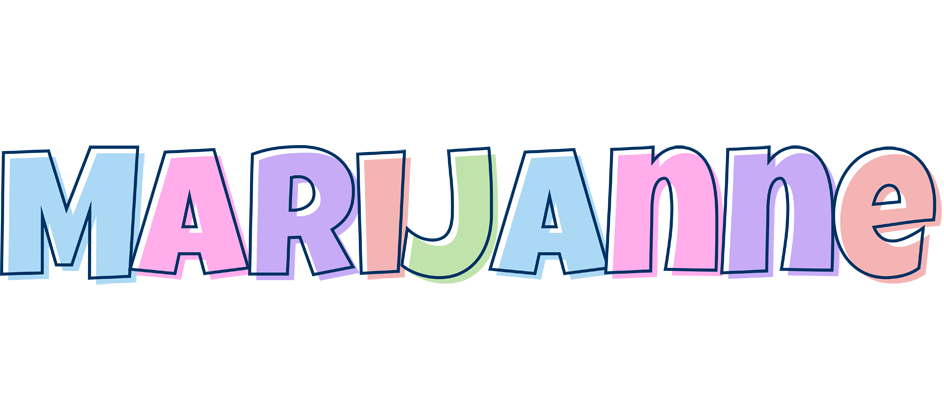 Marijanne pastel logo