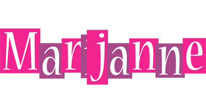 Marijanne whine logo