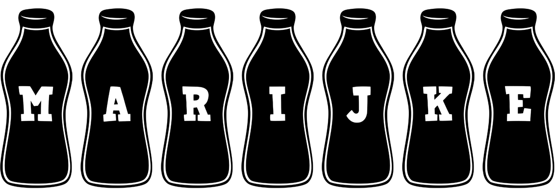 Marijke bottle logo