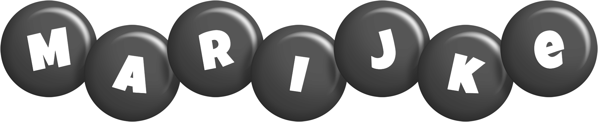 Marijke candy-black logo