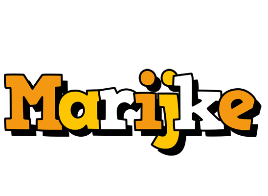 Marijke cartoon logo