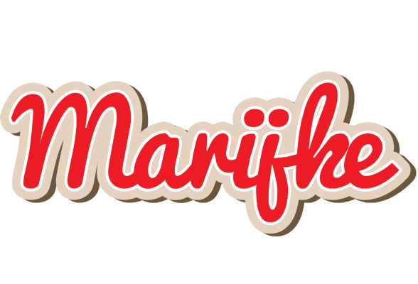 Marijke chocolate logo
