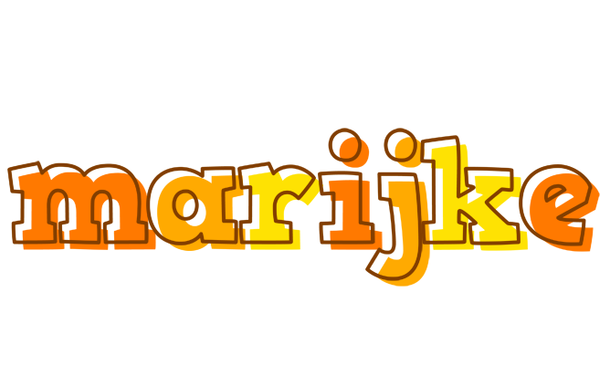 Marijke desert logo