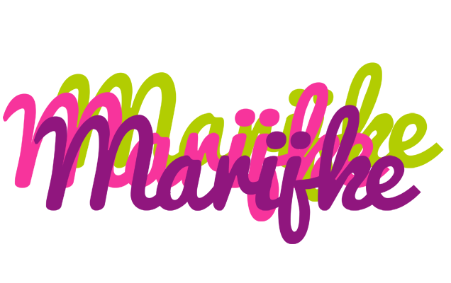 Marijke flowers logo