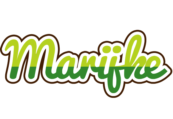 Marijke golfing logo
