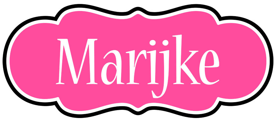 Marijke invitation logo