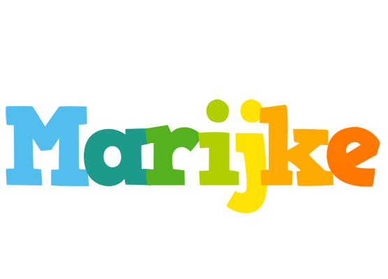 Marijke rainbows logo