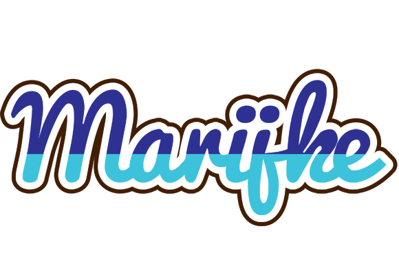 Marijke raining logo
