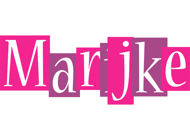 Marijke whine logo