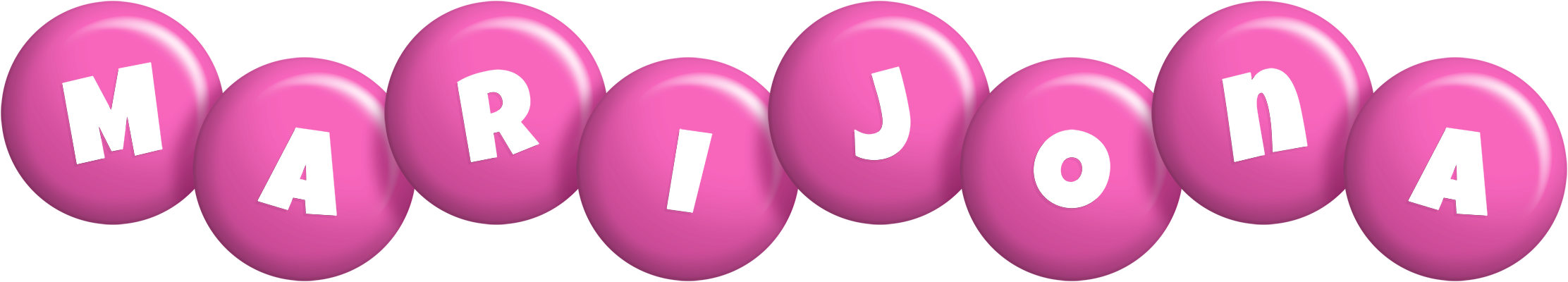 Marijona candy-pink logo