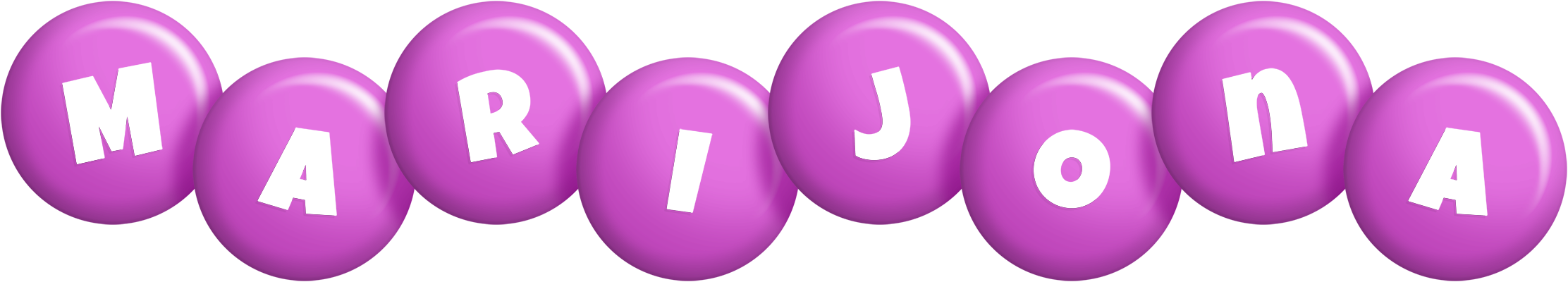 Marijona candy-purple logo