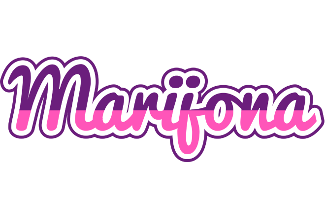 Marijona cheerful logo