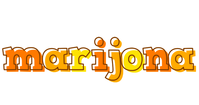 Marijona desert logo