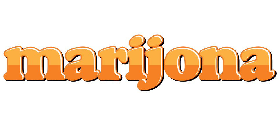 Marijona orange logo