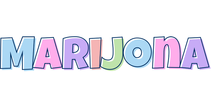 Marijona pastel logo