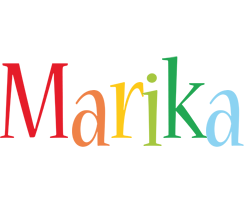 Marika birthday logo