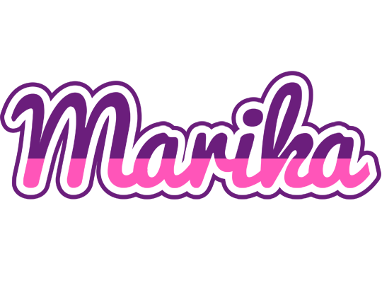 Marika cheerful logo