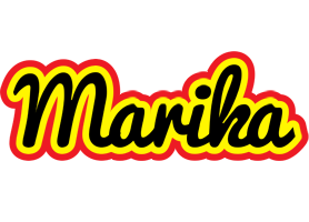 Marika flaming logo