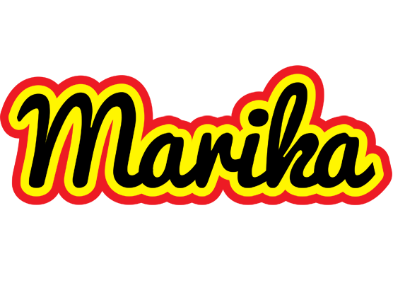 Marika flaming logo