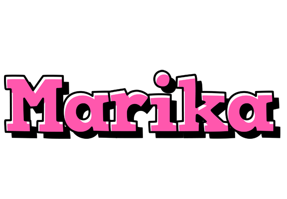 Marika girlish logo