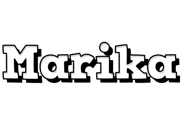 Marika snowing logo