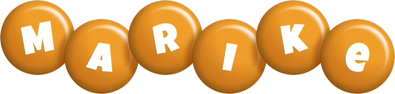 Marike candy-orange logo