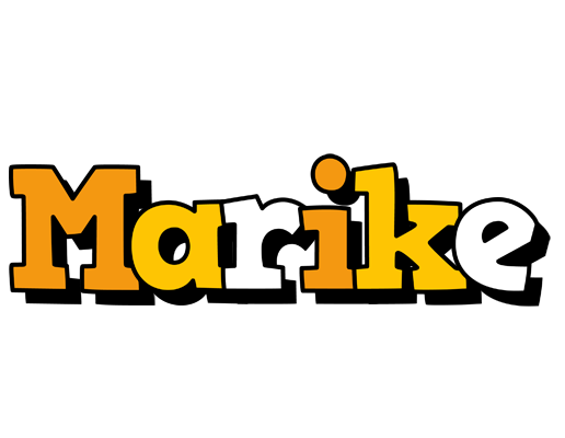 Marike cartoon logo