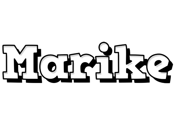 Marike snowing logo
